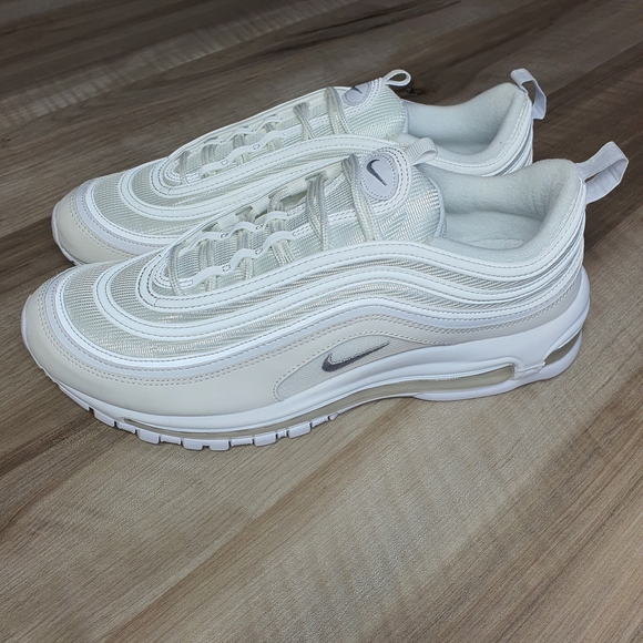 New Nike Air Max 97 Triple White - 921826-101 Men's Size 11 New